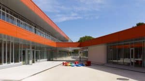 Groupe scolaire chateaubriand vue extérieur