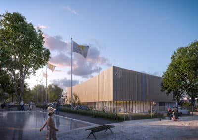 Restructuration du Gymnase des Bas-Coquarts et extension en salle d’armes et dojos (JO 2024) – Bourg-la-Reine (92)