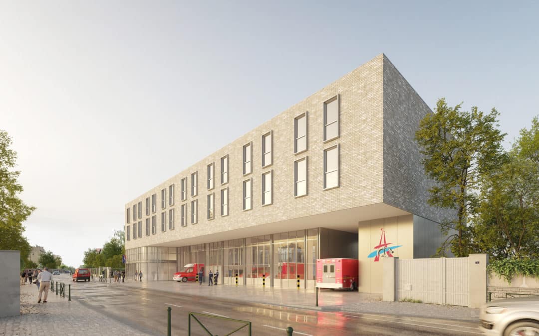 Reconstruction du Centre de Secours et construction de 21 logements de fonction – Colombes (92)