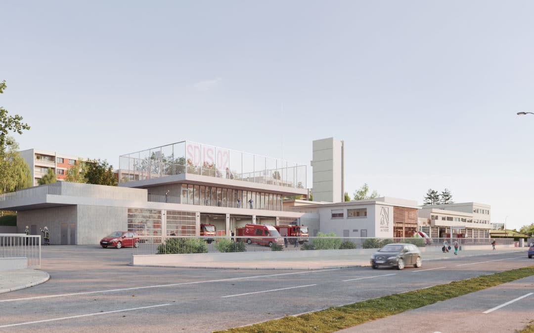 Extension et restructuration du Centre de Secours Principal – Saint-Quentin (02)
