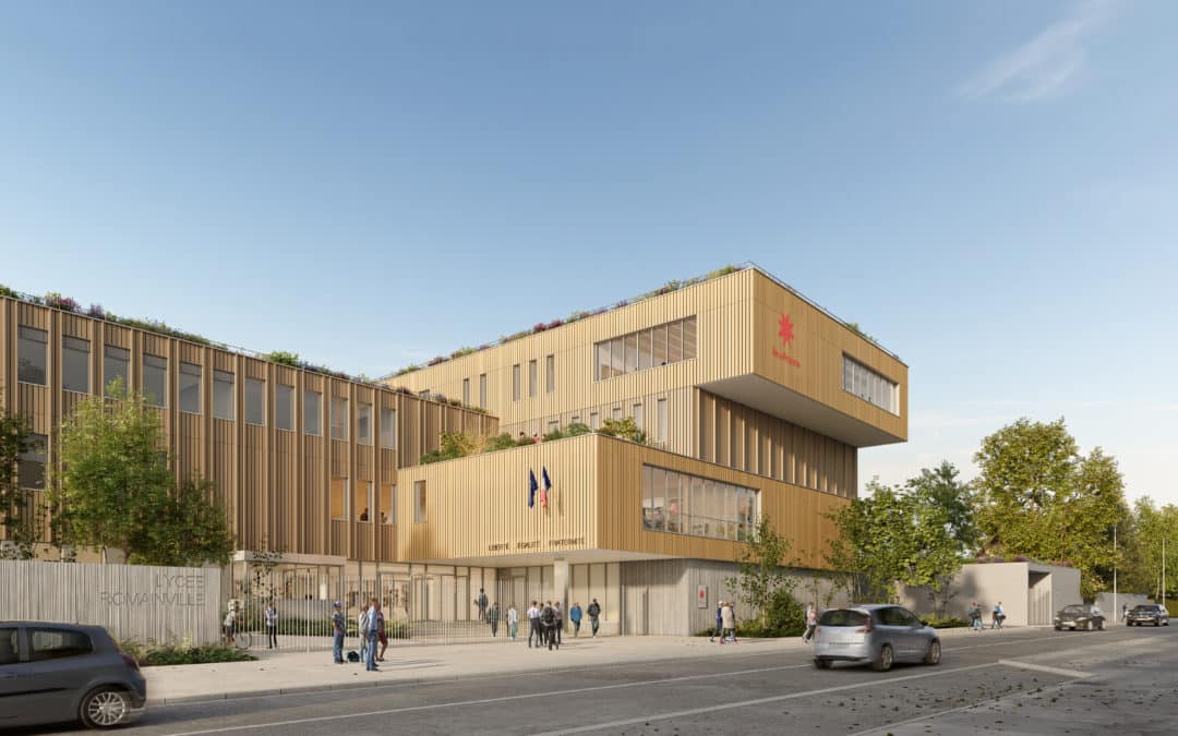 Lycée neuf – Romainville (93)