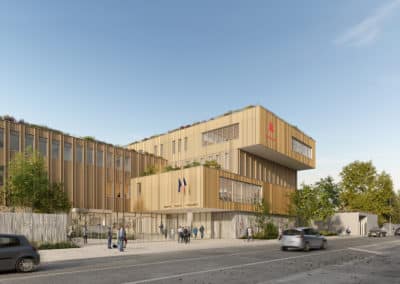 Lycée neuf – Romainville (93)