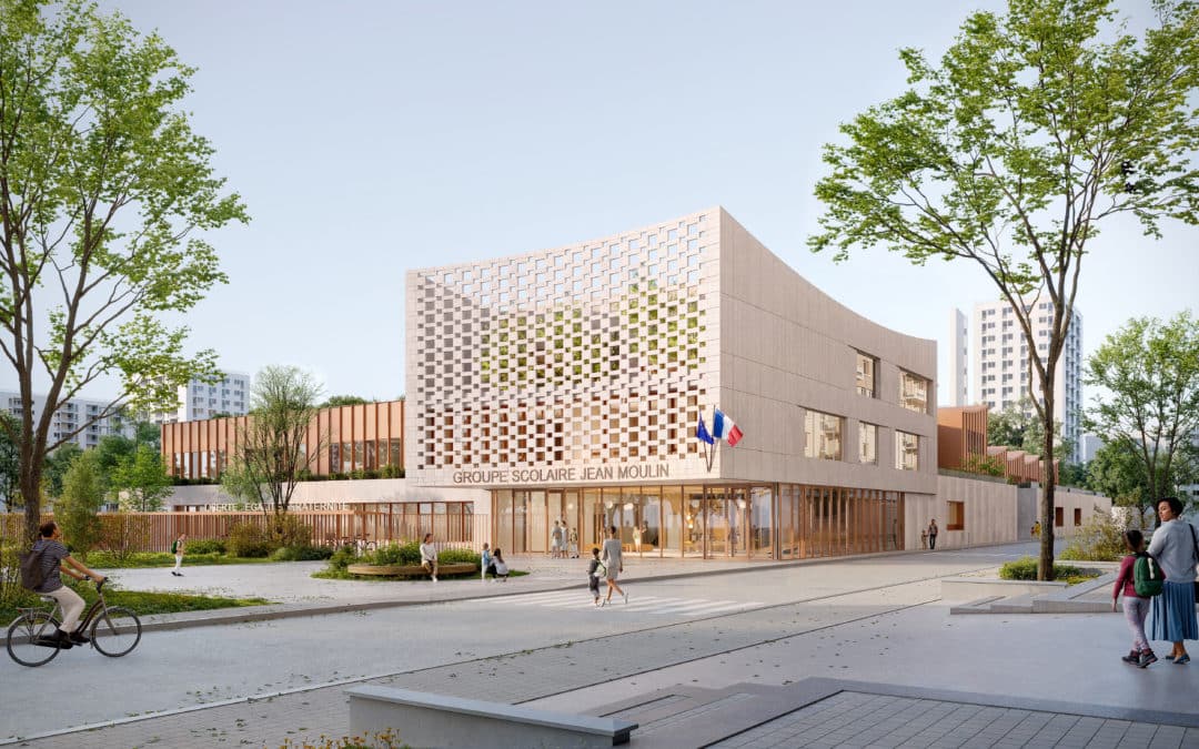 Groupe scolaire et Gymnase Jean Moulin – Villeneuve-la-Garenne (93)